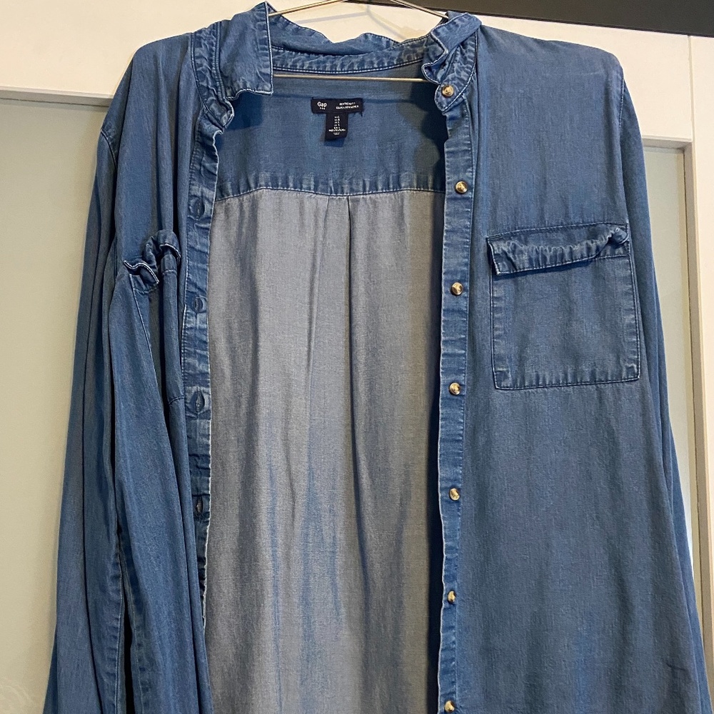 Denim Button Down